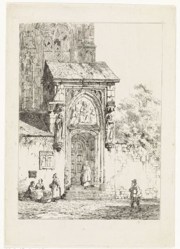 View of a Church Portal