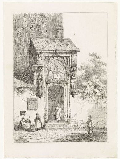 View of a Church Portal