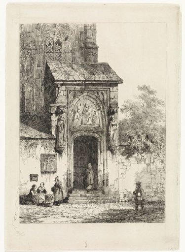 View of a Church Portal