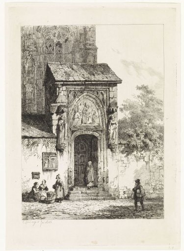 View of a Church Portal