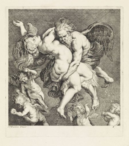 Boreas abducts Oreithyia