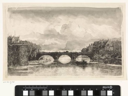 Bridge over the Fulda at Kassel