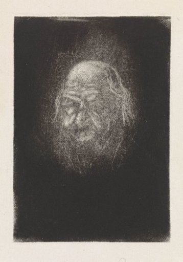 Head of an old man