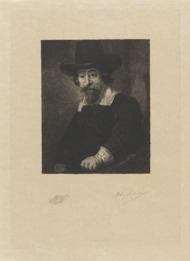 Portrait of a man, presumably Dr. Ephraim Hezekiah Bueno
