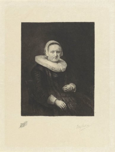 Portrait of Anna Six-Wijmer