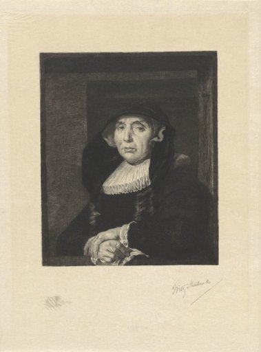 Portrait of an old woman, known as Bayken van Bracht