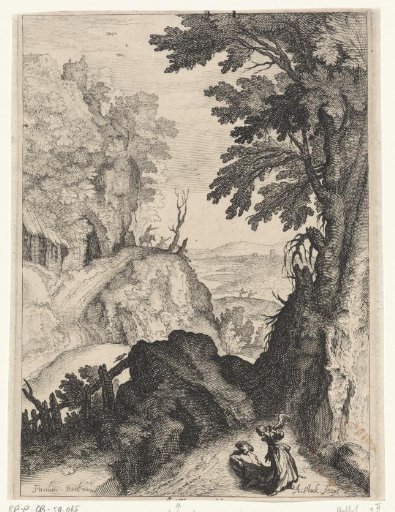 Landscape with Elijah and the Angel