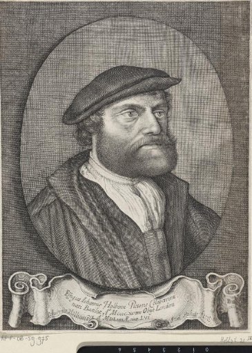 Portrait of Hans Holbein