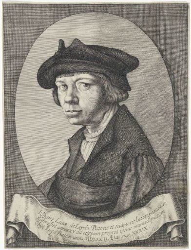 Portrait of Lucas van Leyden