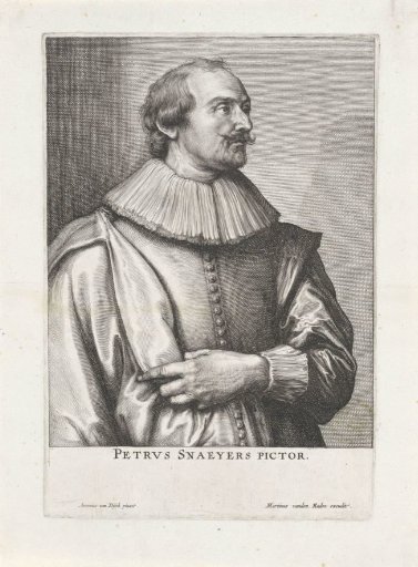 Portrait of Peter Snayers