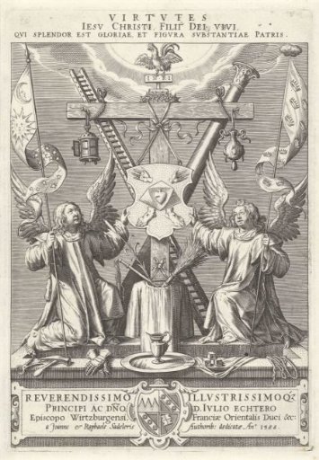 Two Angels Showing the Instruments of the Passion of Christ