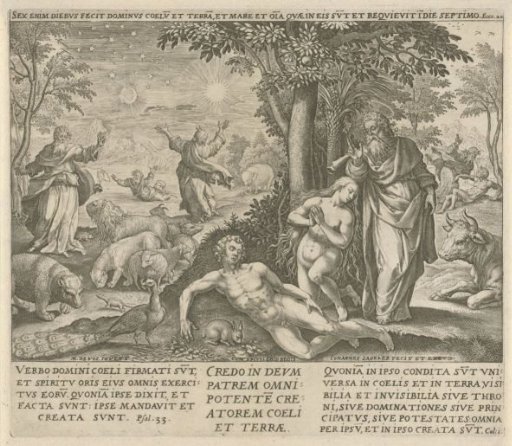 Creation of Eve: 'I believe in God, the Almighty Father, Creator of heaven and earth'