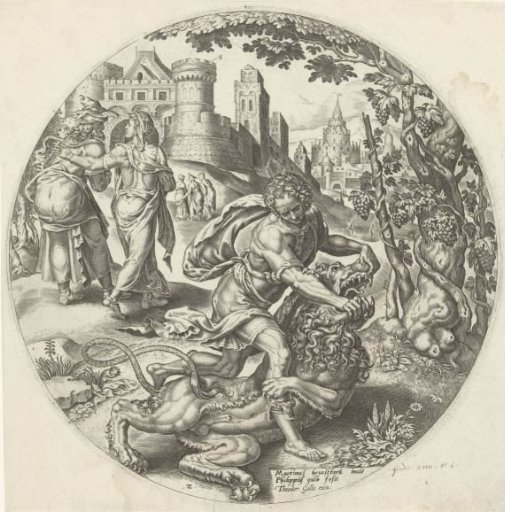 Samson Kills the Lion