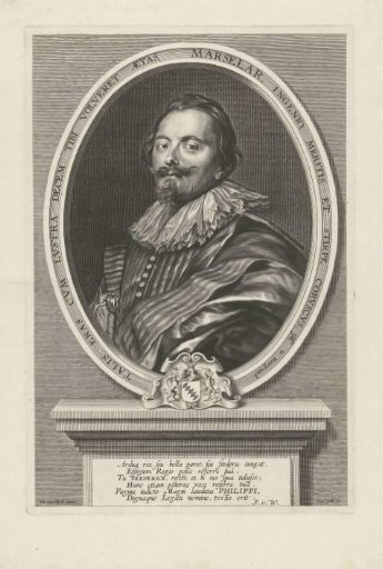 Portrait of Frederick de Marselaer, administrator in Brussels