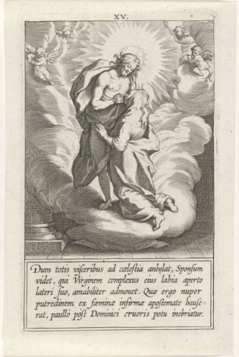 Saint Catherine Kissing the Wounds of Christ