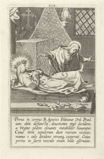 Saint Catherine in the Tomb of Saint Agnes