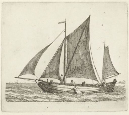 Schokker on inland water