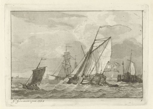 Ships on Rough Water