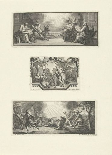 Revelation to the evangelists / Preaching of John the Baptist / Conversion of Paul