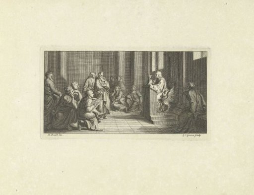 Scholar Giving a Lesson