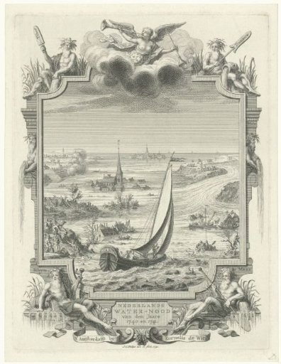 Flooded landscape