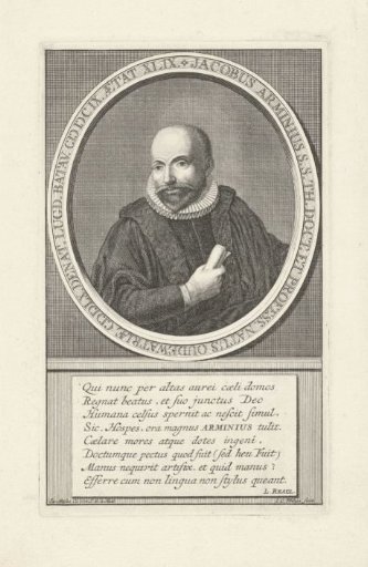 Portrait of Jacobus Arminius