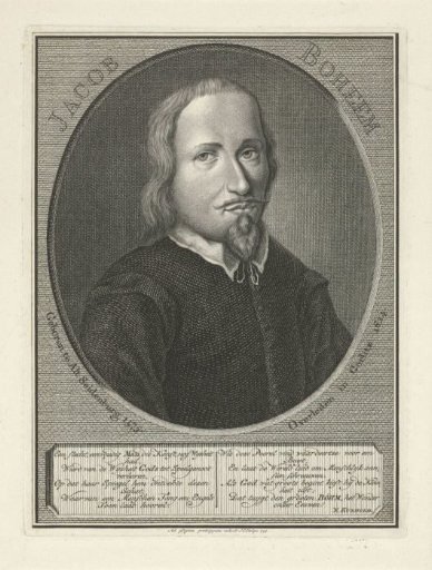 Portrait of the philosopher Jakob Böhme