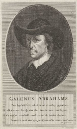 Portrait of the Mennonite Galenus Abrahamsz. de Haan