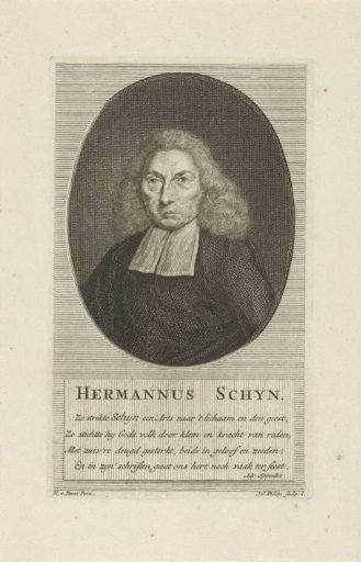 Portrait of the Mennonite preacher Herman Schijn