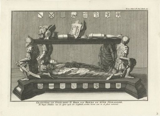Funerary monument of Engelbert II of Nassau and his wife