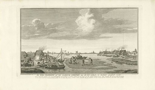 Salt mining in Zeeland, ca. 1600