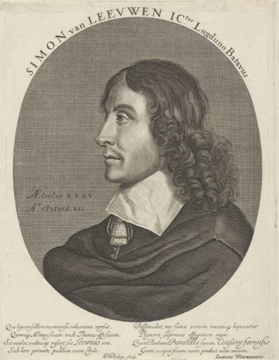 Portrait of Simon van Leeuwen
