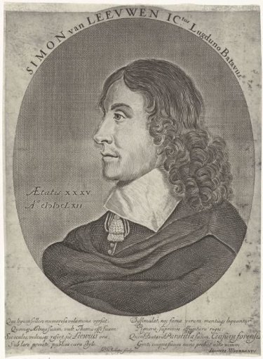 Portrait of Simon van Leeuwen