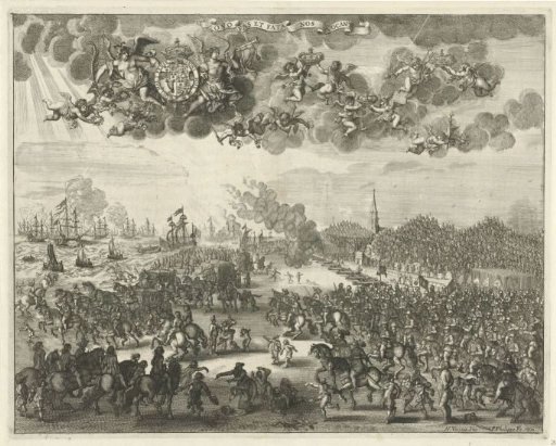 Departure of Charles II from Scheveningen to England, 1660