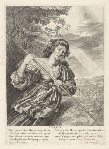 July: A Woman Harvesting