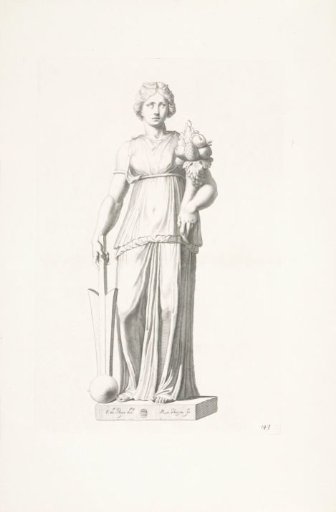 Statue of a Woman with a Cornucopia