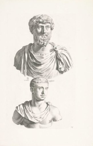 Two Portrait Busts of Emperor Lucius Verus and Emperor Alexander Severus