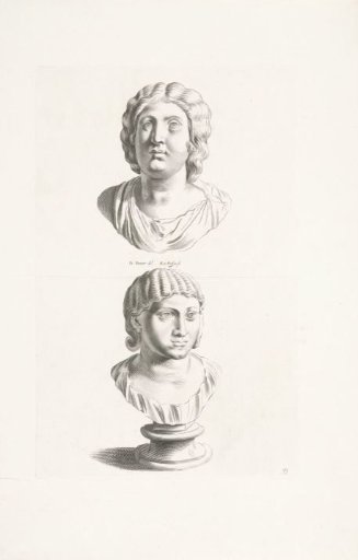 Two Portrait Busts of Julia Domna and Julia Mamaea