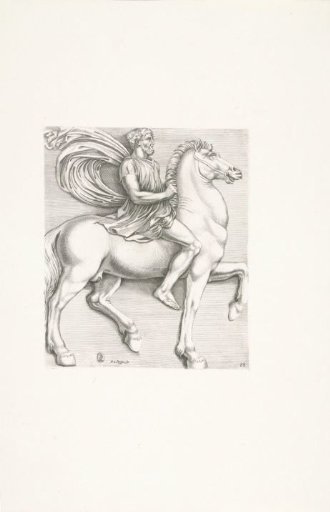 Bas-relief of a Horseman