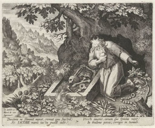Saint James of Carmel as a Hermit