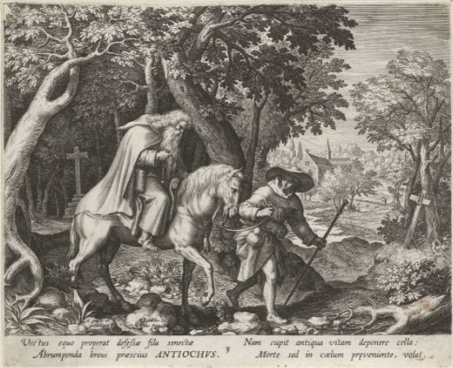 Saint Antiochus as a Hermit