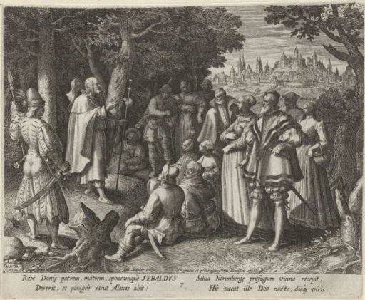 Saint Sebaldus of Nuremberg as a Hermit