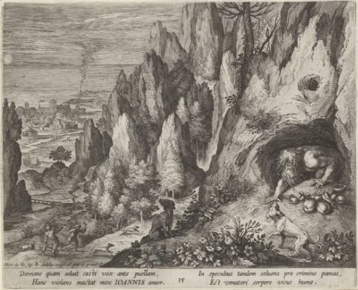 Saint John of Egypt as a Hermit