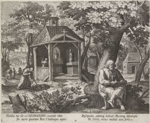 Saint Leonard as a Hermit