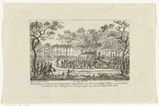 Arrest of the Princess of Orange and the children, 1787