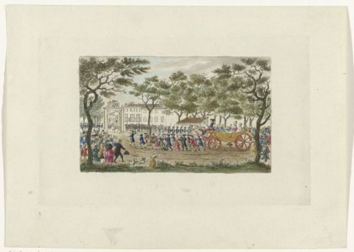 Arrest of the Princess of Orange and the children, 1787