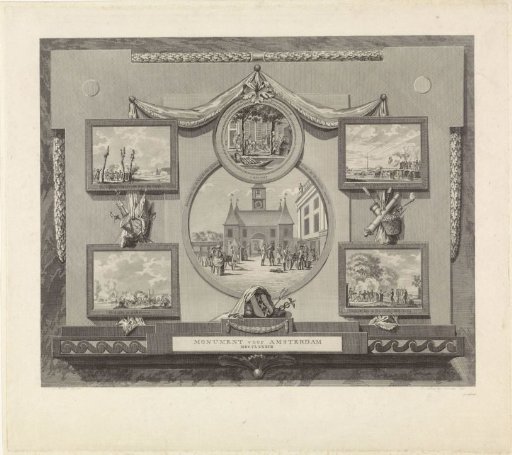 Monument for Amsterdam, 1787