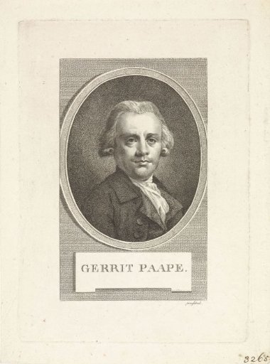 Portrait of Gerrit Paape