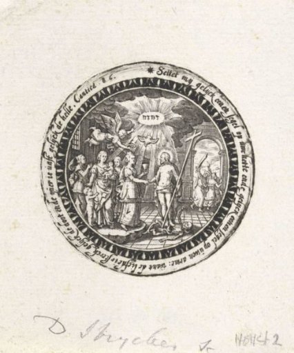 Medallion with an Allegorical Representation of Marriage on Both Sides