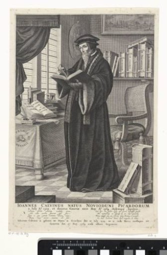 Portrait of John Calvin